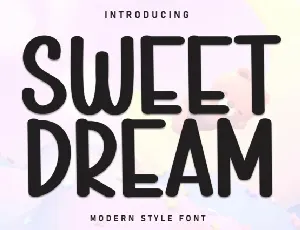 Sweet Dream Display font