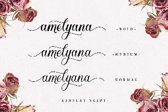 Ainslay Script Free font