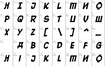 10 Cent Soviet font