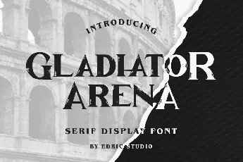 Gladiator Arena font