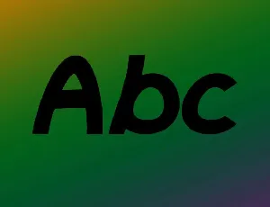 Abc font