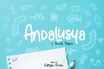 Andalusya Script Free font