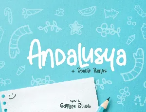 Andalusya Script Free font