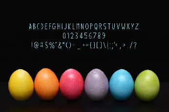 Easter Eggs font