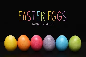 Easter Eggs font