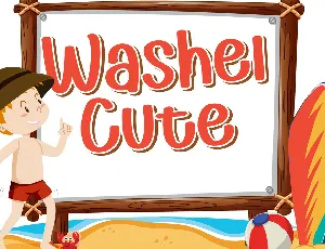 Washel Cute font