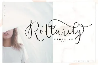 Rottarity Feminine font