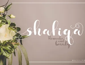 Shafiqa font