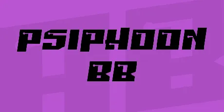 Psiphoon BB font