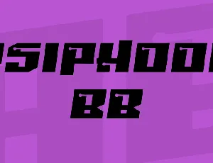 Psiphoon BB font