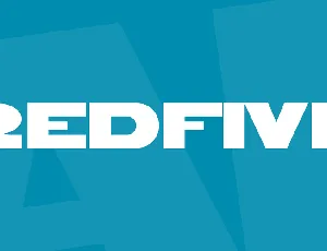 RedFive font