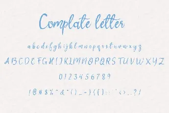 Butterfly Script font