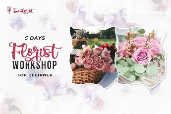 Beverly Flower Demo font