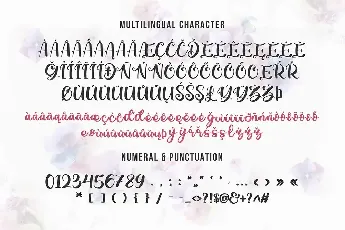 Beverly Flower Demo font