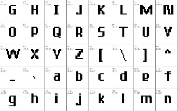 HABESHAPIXELS font