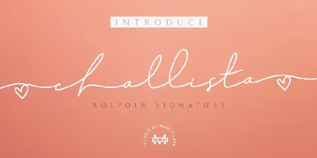 Romance Challista font