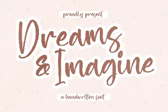 Dreams Imagine font