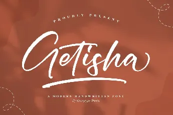 Getisha font