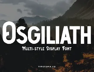 Osgiliath font