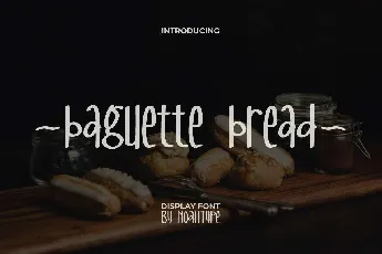 Baguette Bread font