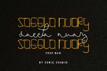 Saeela Nuary Duo font