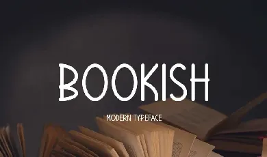 Bookish font