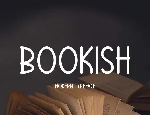 Bookish font