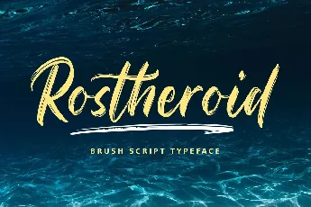 Rostheroid font