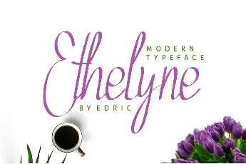 Ethelyne Demo font