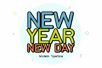 NewYearNewDay font