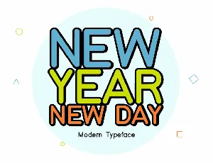 NewYearNewDay font