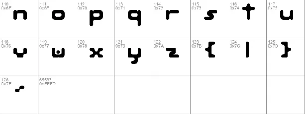 blooop font