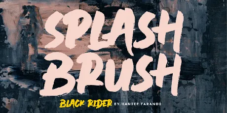 Black Rider font