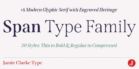 Span Family font