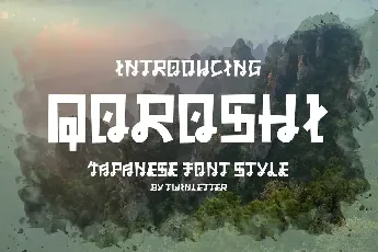 QOROSHI font