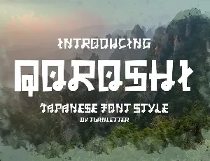 QOROSHI font