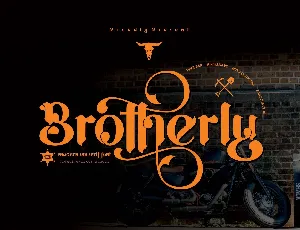 Brotherly font