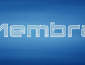 Membra font