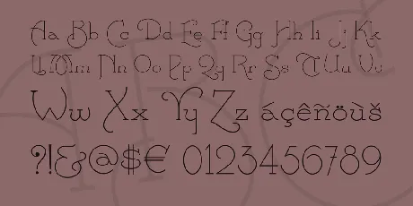 Calamity Jane NF font