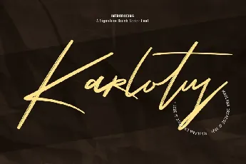 Karlotus font