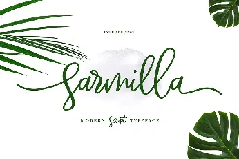 Sarmilla Script font