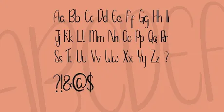 Rosalina font