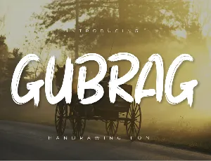 Gubrag font