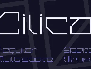 Cilica font