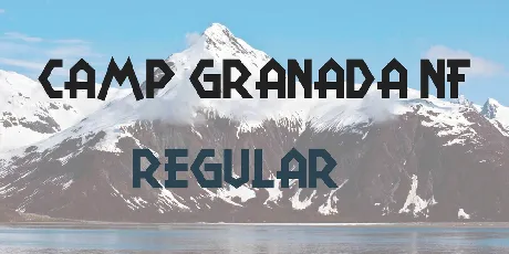 Camp Granada NF font