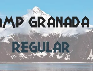 Camp Granada NF font