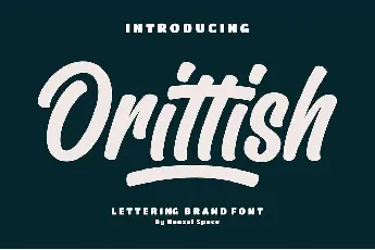 Orittish font