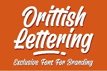 Orittish font