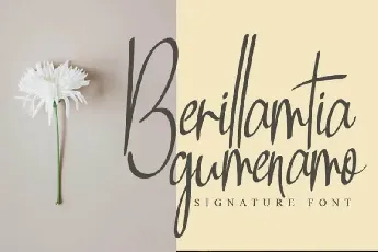 Berillamtia Handwritten font