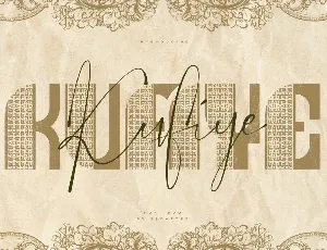 Kufiye Script font